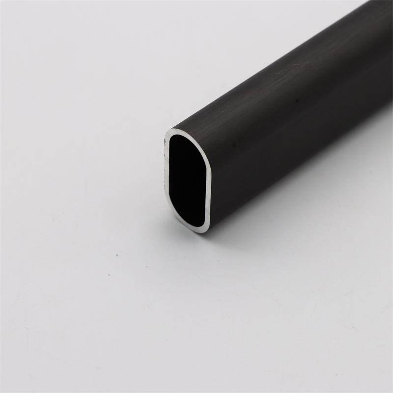 Tube de placard ovale de 30 mm x 15 mm x 1,5 mm